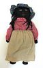 Hand Made Folk Art African American Rag Doll