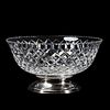 HAWKES CUT GLASS STERLING MOUNTED REVERE BOWL