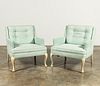 PR., 20TH C. PAINTED FRENCH PROVINCIAL ARMCHAIRS