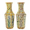 Pair of Early 20th Century Chinese Pottery Vases