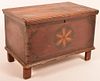 PA Paint Decorated Miniature Blanket Chest.