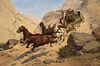 Herman W. Hansen (1854–1924) — Attack on the Stagecoach
