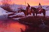 Jim Norton (b. 1953) — Sunset on Currant Creek (2008)