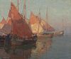 Edgar Payne (1883–1947) — Sardine Boats - Chioggia, Italy