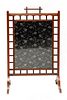 An Aesthetic Movement Anglo-Japanese fire screen,