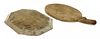 Two Robert 'Mouseman' Thompson breadboards,