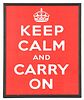 'Keep Calm and Carry On',