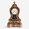 A Louis XVI Style Ormolu-Mounted Brass-Inlaid Red Tortoiseshell Boulle Marquetry Bracket Clock on Stand* Maison Wurtel, Paris, 19th century