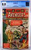 Marvel Comics Avengers #1 CGC 8.0