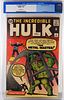 Marvel Comics Incredible Hulk #6 CGC 7.0
