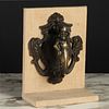 Italian Baroque Brass Figural Door Handle