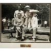 Framed Ron Watts Collection Golfing Photograph, Golfers