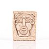 Replica Stone Tile Carving St Philibert Tournus Bearded Man