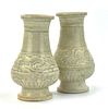 Pair of Chinese Qingbai Glazed Vase ,Yuan Dynasty
