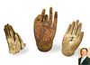 Group of 3 Chinese Buddha Hand, Tang-Song D.