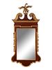 A George II Parcel Gilt Mahogany Mirror by Thomas Aldersey