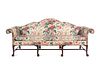 An Irish George III Style Mahogany Camelback Sofa