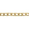 A curb-link bracelet. Length 21cms. Weight 61.7gms. <br><br> Overall condition good. Surface scratch