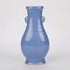 Chinese Clair-de-Lune Blue Porcelain Vase