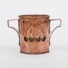 Handicraft Guild Minneapolis Metalware Copper Vase 1904-1918