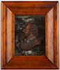 John Flaxman Wax Portrait Relief of Man