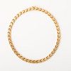 18K Gold Link Chain Necklace