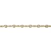 (546519-4-A) A diamond bracelet. Designed as a series of brilliant-cut diamond oval-shape links, wit