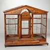 Victorian architectural birdcage, ex Sotheby's