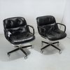 Charles Pollack / Knoll, (2) executive chairs