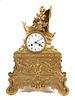 Antique French Medaille de Bronze Mantle Clock 