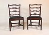 Pair of Chippendale Style Mahogany Side Chairs