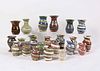 Twenty-Two Desert Sands Pottery Small Vases