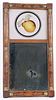 Federal Paint-Decorated Eglomise Inset Mirror