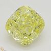 1.07 ct, Natural Fancy Intense Yellow Even Color, IF, Cushion cut Diamond (GIA Graded), Appraised Value: $22,100 