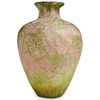 Steuben Cluthra Green Glass "Boothbay" Pattern Vase