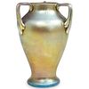 Steuben Gold Aurene Three Handle Vase