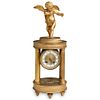 French Empire Black Starr and  Frost Mantle Clock