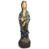 Cloisonne Guanyin Bodhisattva Buddha Figurine