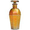 Steuben Gold Aurene and Iridescent Glass Perfume Bottle