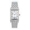 CURRENT MODEL: JAEGER-LECOULTRE - a lady's Reverso bracelet watch. Stainless steel case. Reference 2