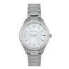 MAURICE LACROIX - a lady's Miros bracelet watch. Stainless steel case with factory diamond set bezel