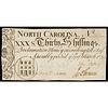 Colonial Currency, NC. March 9, 1754 Act 30s House PCGS Extremely Fine-45