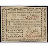 Colonial Currency, NC. August 8, 1778. Ten Dollars. PCGS Choice AU-58 PPQ