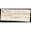 1796-Dated Document 15 Shillings Receipt from the Library Company of Philadelphia
