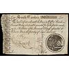South Carolina Provincial Congress Note June 1, 1775. 50 Pounds Choice Very Fine