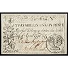 CHARLES PINCKNEY, JR Signed Colonial Currency SC. April 1778 2s6d