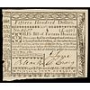 Colonial Currency, May 7, 1781.Virginia. Fifteen Hundred Dollars PMG AU-55