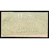 Postage Stamp Envelope. Kaiser + Waters. 25 cents Green Print 104 Fulton St.  NY