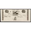 Philadelphia, PA. Stephen Girards Banking House. India Paper Proof on Card