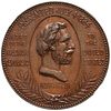 1886 Statue of Liberty Monument American Independence Medal Bronzed White Metal